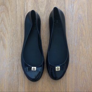 Tory Burch waterproof rubber ballet flats